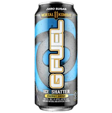 G FUEL Zero Sugar Energy Drink: Mortal Combat Ice Shatter (Blueberry Lemon) (16oz)