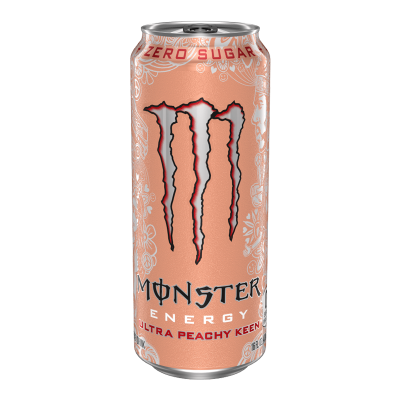 Monster Ultra Peachy Keen 16oz (473ml)
