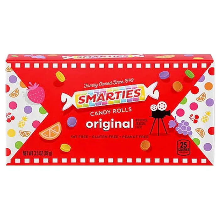 Smarties Candy Rolls Theater Box (3.5oz)