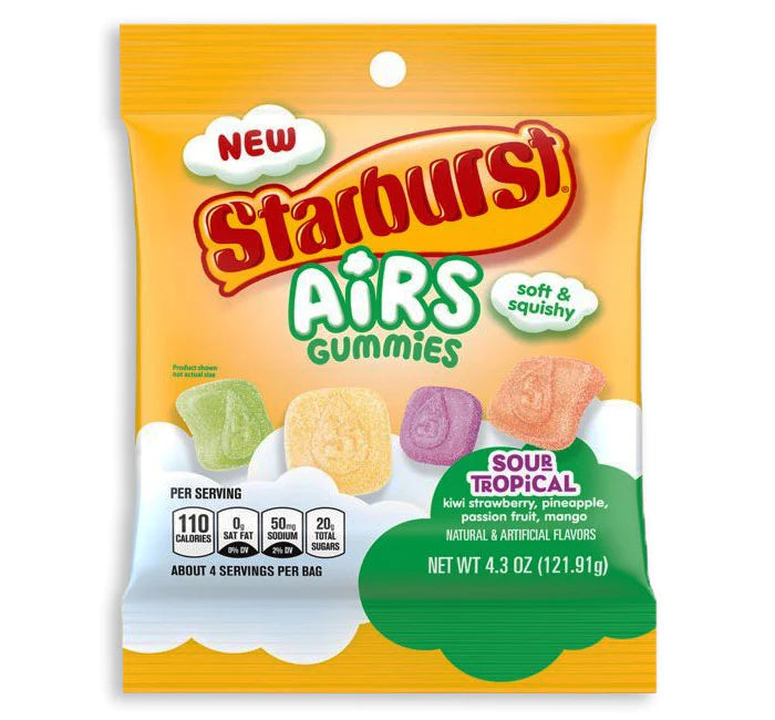 Starburst Sour Air Gummies (4.3oz)