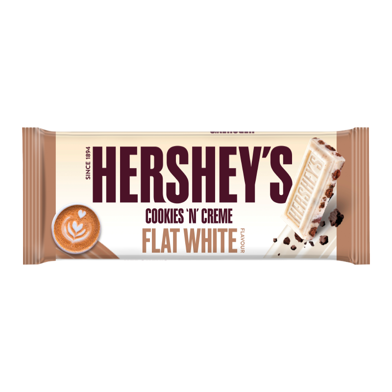 Hershey's King-Size Cookies n Creme Flat White Bar (3oz)