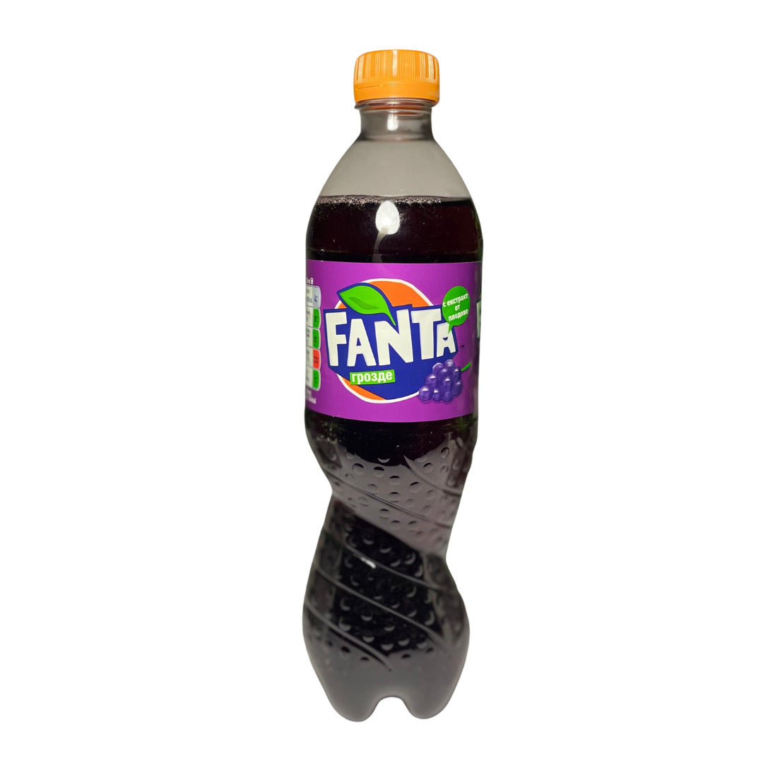 Fanta Grape Soda Can 355 ml (Pack of 12) : Grocery  