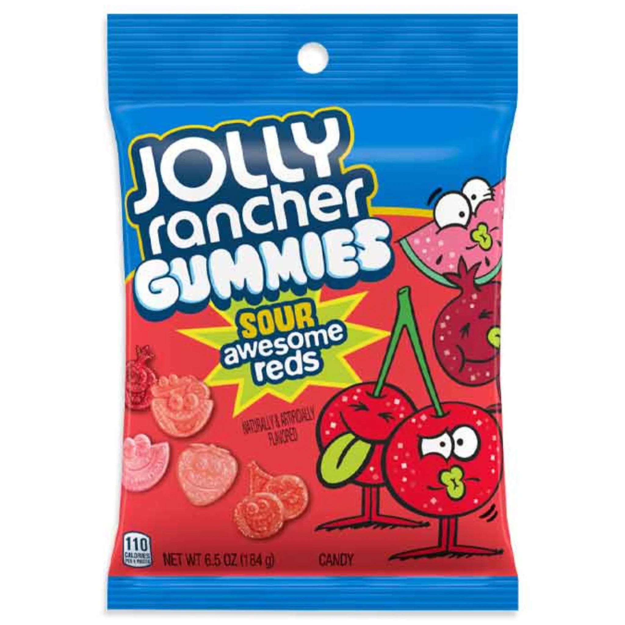 Jolly Rancher Gummies: Sour Awesome Reds (5oz bag)