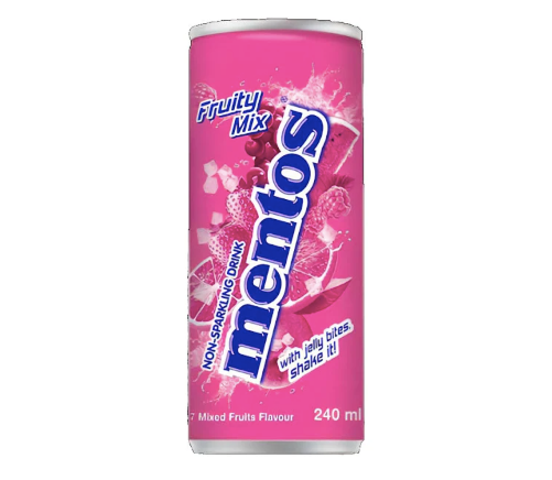 Mentos Fruity Mix Drink with Jelly Bites (240ml)