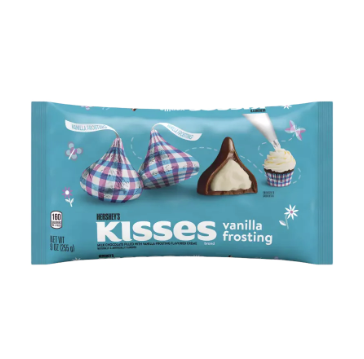 Hershey's Vanilla Frosting Kisses (9oz)