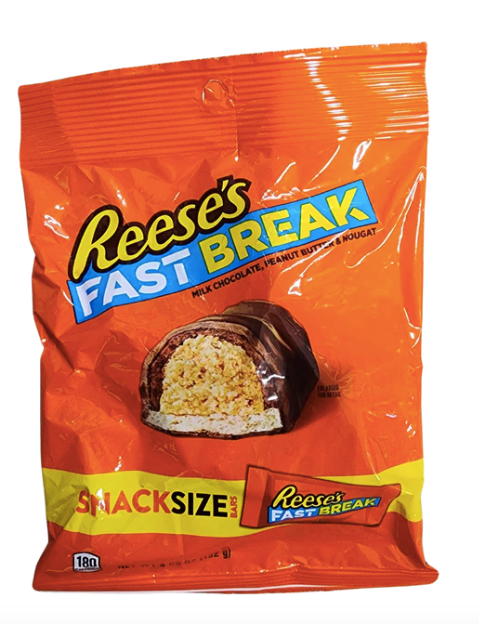 Reese's Fast Break Snack Size Peg Bag (4.7oz)