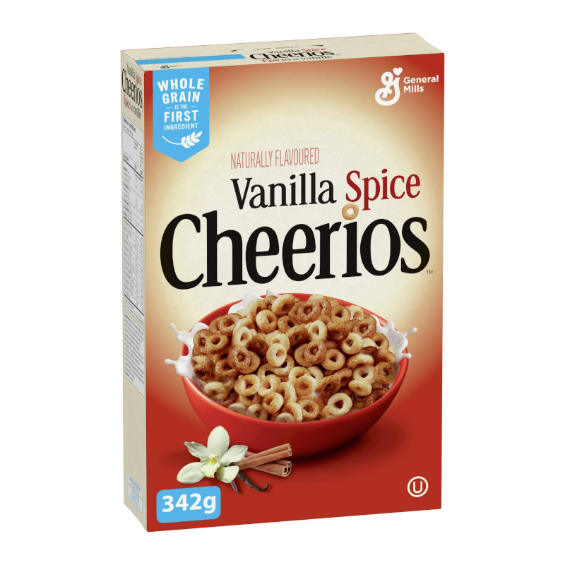 Cheerios Vanilla Spice Cereal (12oz)