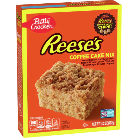 Reese's Peanut Butter Coffee Cake Mix(14.2oz)
