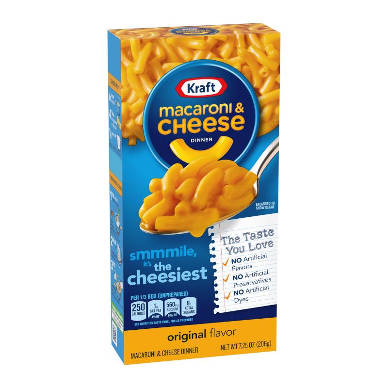 Kraft Macaroni Cheese Dinner (7.25oz)