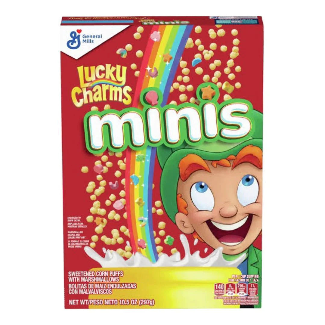 Lucky Charms Mini's Cereal (10.4oz) 297g