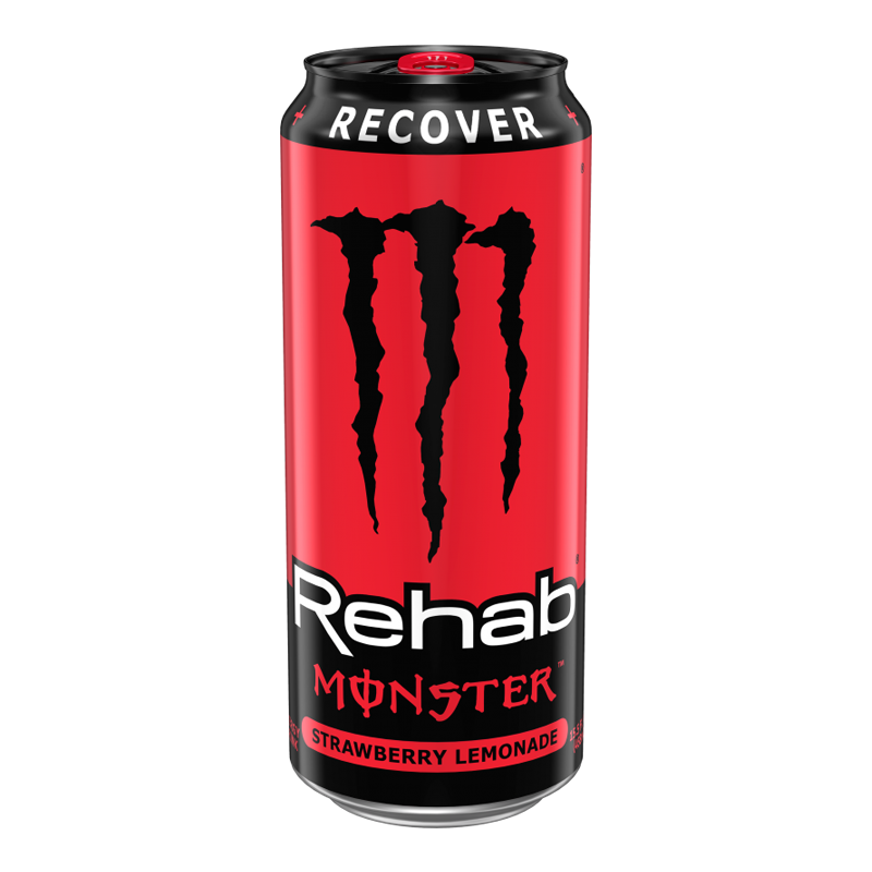 Monster Rehab: Strawberry Lemonade (15.5oz)