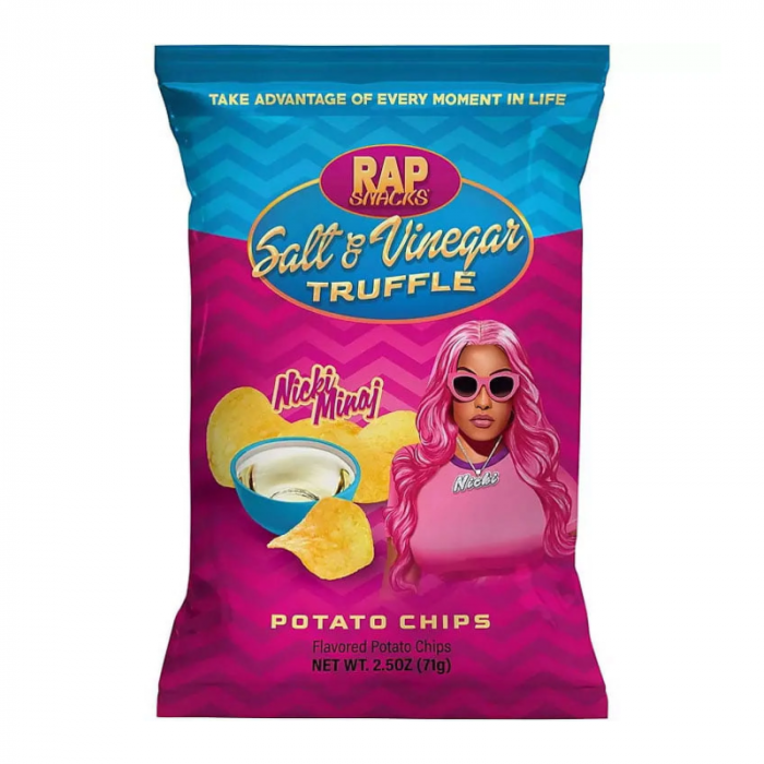 Rap Snacks Nicki Minaj: Salt and Vinegar Truffle (2.5oz)
