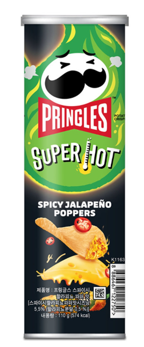 Pringles: Spicy Jalapeno Poppers (110g)