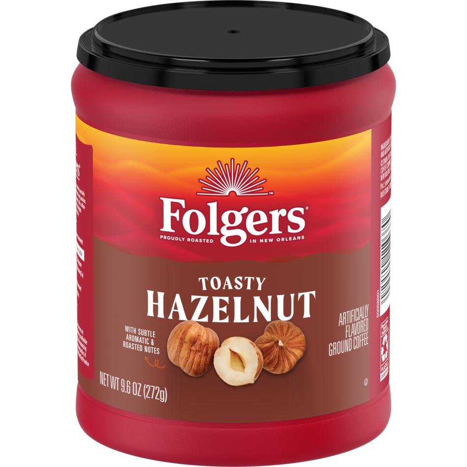 Folgers Toasty Hazelnut Coffee (16oz)