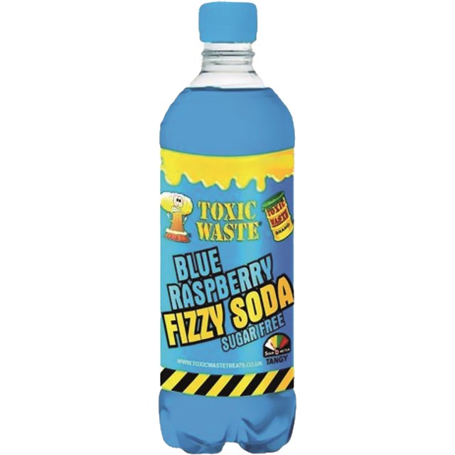 Toxic Waste Soda: Blue Raspberry (500ml)