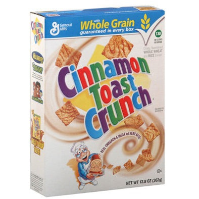 Cinnamon Toast Crunch Cereal (12oz) 340g - A Taste of the States