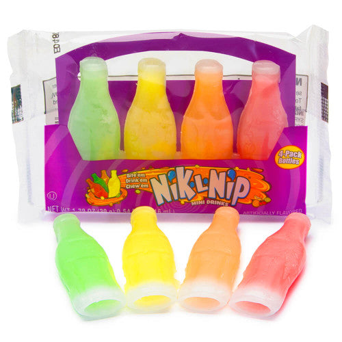 Nik-L-Nip Wax Bottles 4-pack (1.39oz)