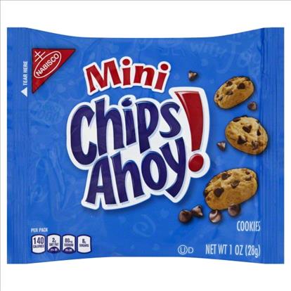 Mini Chips Ahoy! Cookies (1oz bag)