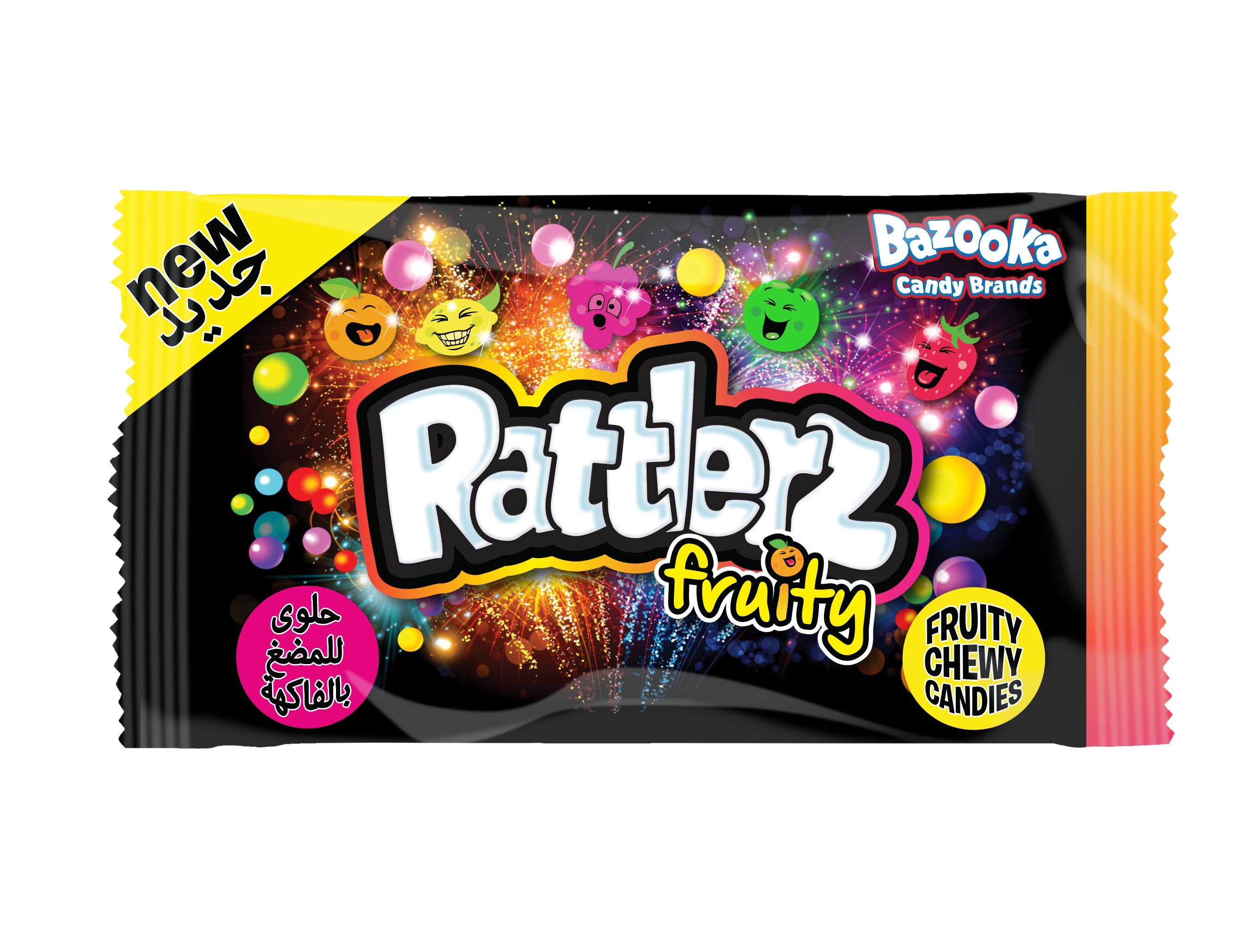 Bazooka Rattlerz Fruity Bag (40g)