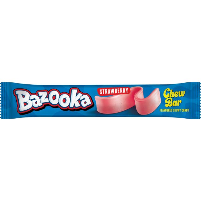 Bazooka Chew bar: Strawberry (14g)