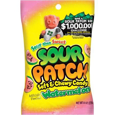 Sour Patch Watermelon Peg Bag (5oz) - A Taste of the States