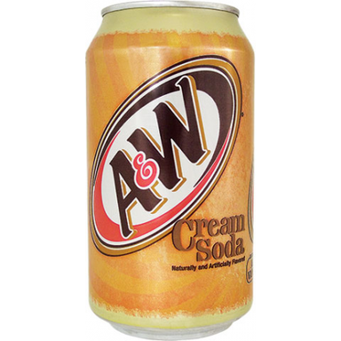 A&W Cream Soda (12fl.oz) - A Taste of the States