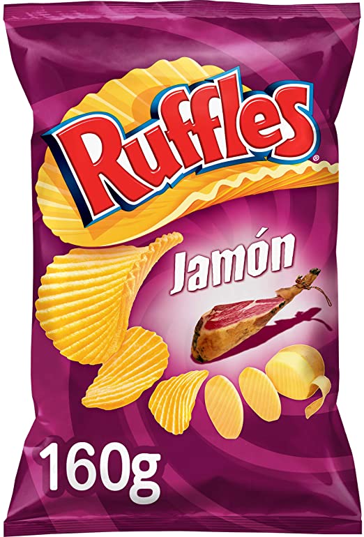 Ruffles Jamon (Spanish Ham) (160g)