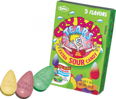 Dubble Bubble Cry Baby Extra Sour Candy Tears (56g)