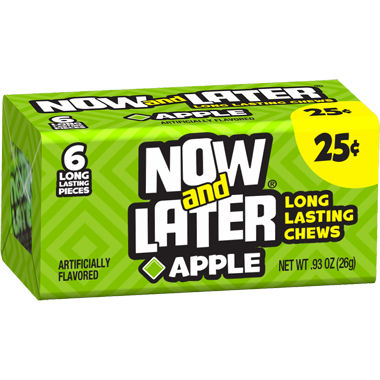 Now & Later Chews (Apple) 26g - A Taste of the States