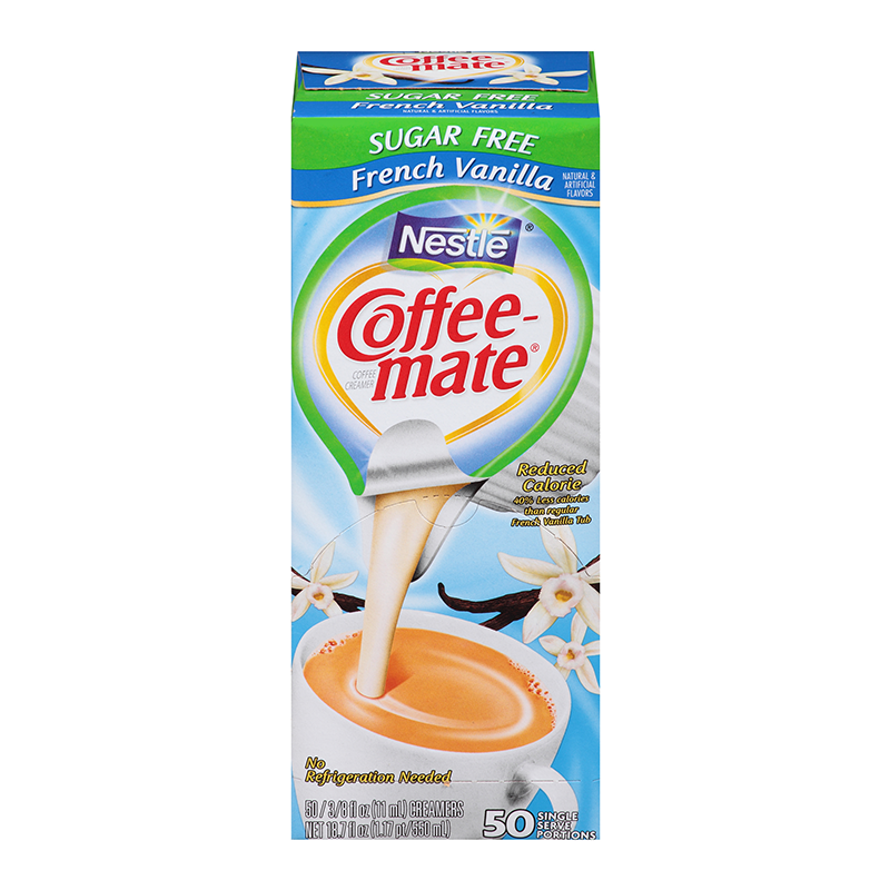 Nestle Coffee-Mate Sugar Free French Vanilla (SINGLE SERVE)