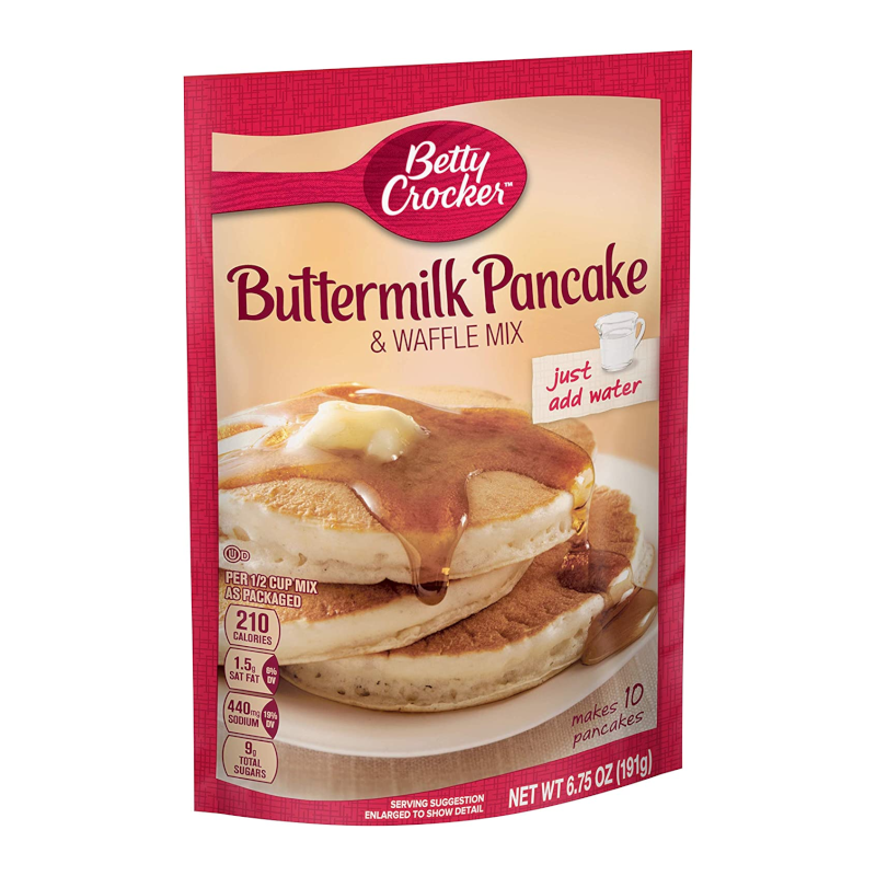 Betty Crocker Buttermilk Pancake & Waffle Mix Pouch (191g)