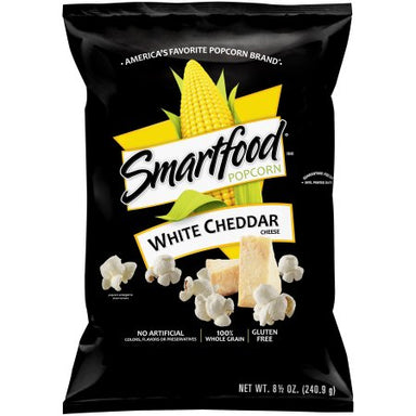 Frito-Lay SmartFood White Cheddar Popcorn (5.5oz) 156g - A Taste of the States
