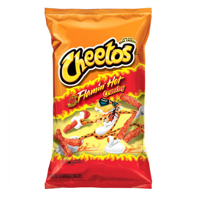 Frito-Lay Cheetos Crunchy Flamin' Hot (Original USA Import) 8oz - A Taste of the States