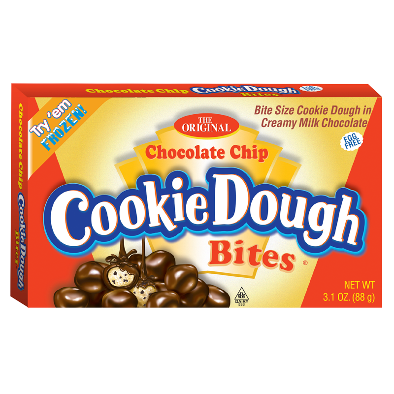 Chocolate Chip Cookie Dough Bites Theater Box (3.1oz) - A Taste of the States