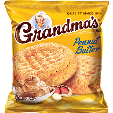 Frito-Lay Grandma's Cookies Peanut Butter 2.5oz - A Taste of the States