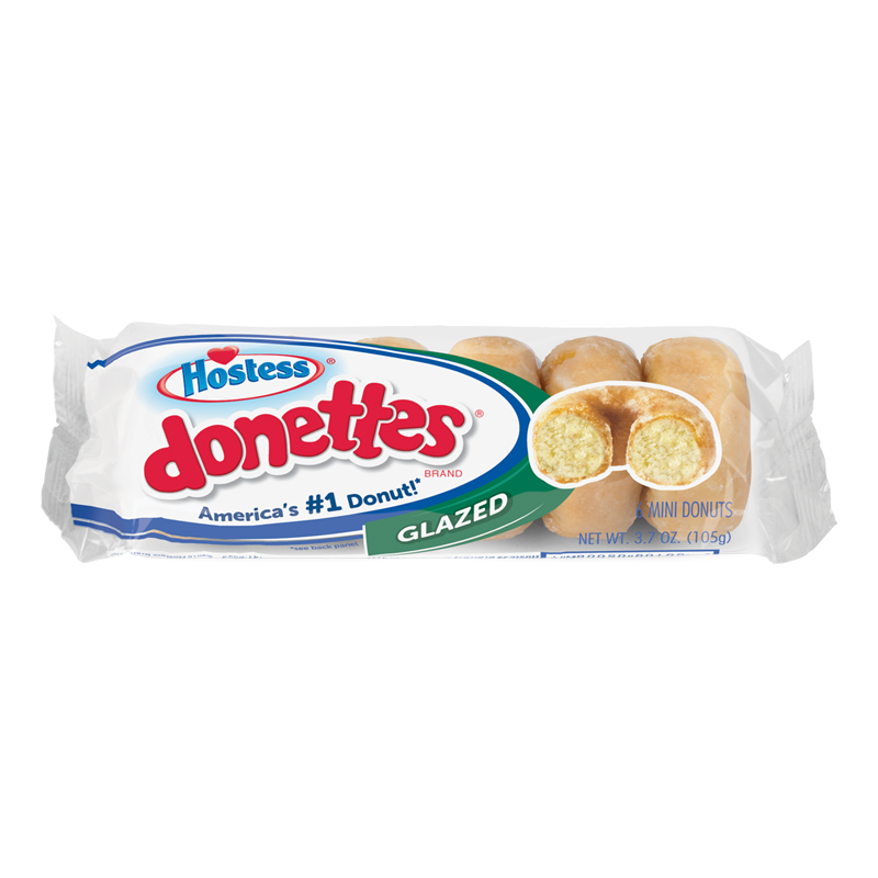 Hostess Glazed Donettes (3.7oz) - A Taste of the States