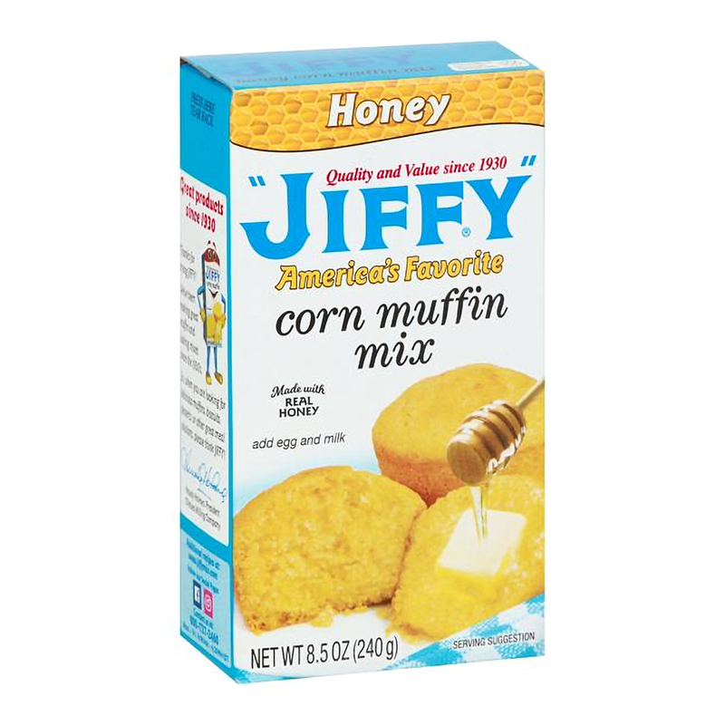 Jiffy Honey Corn Muffin Mix (8.5oz)