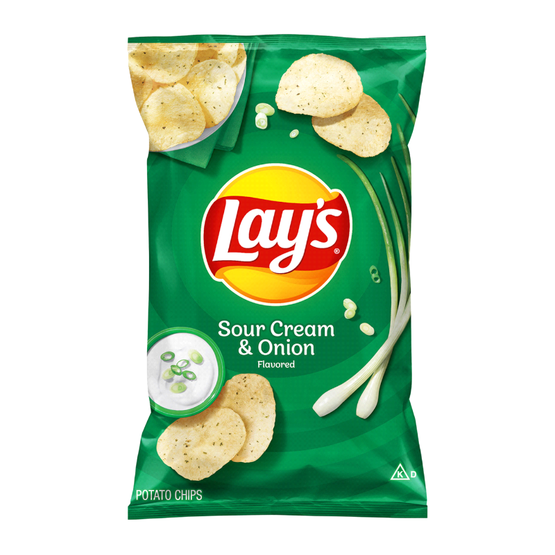 Lay's Sour Cream & Onion Potato Chips (6.5oz)