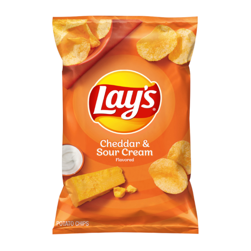 Lay's Cheddar and Sour Cream Potato Chips (6.5oz)
