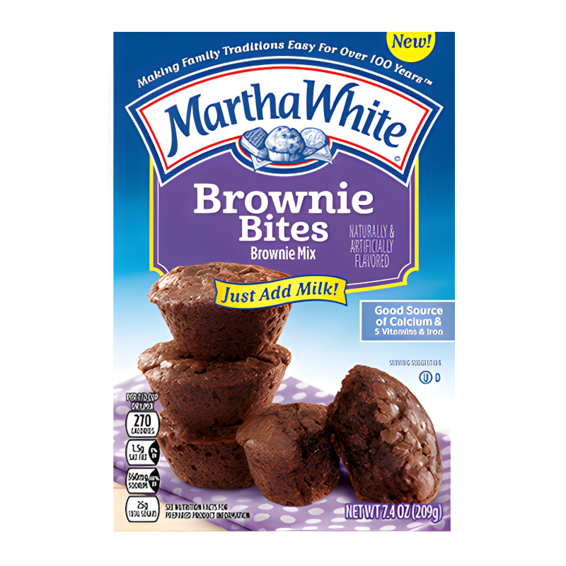 Martha White Brownie Bites Mix (7.4oz)