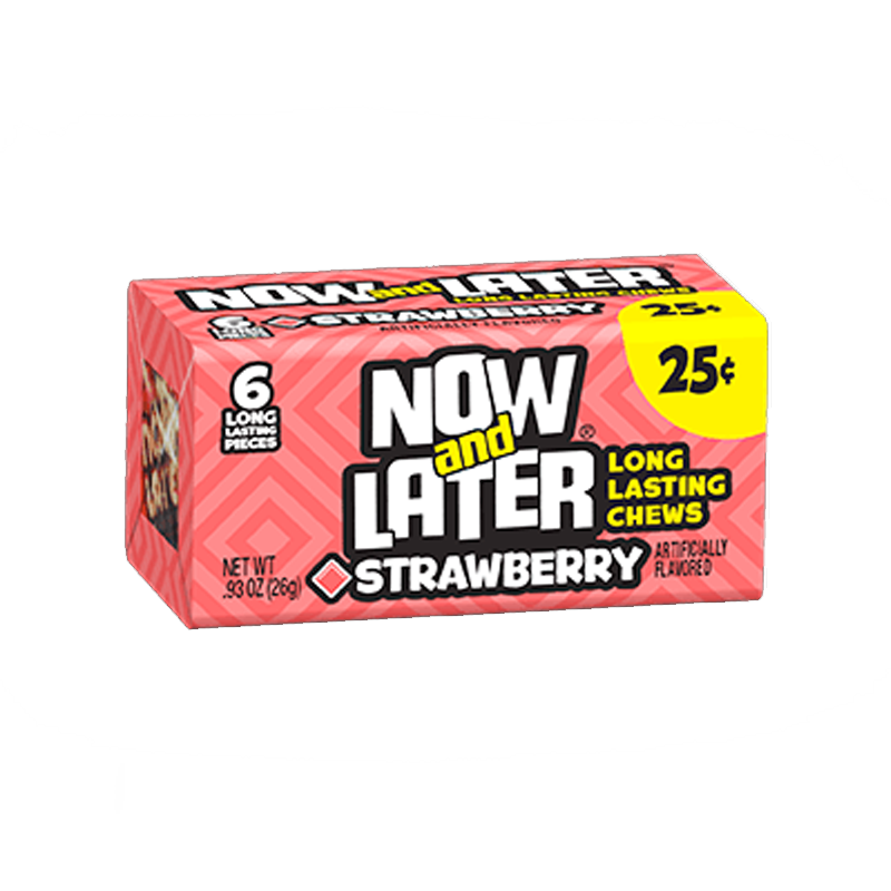 Now & Later Chews (Strawberry) 26g