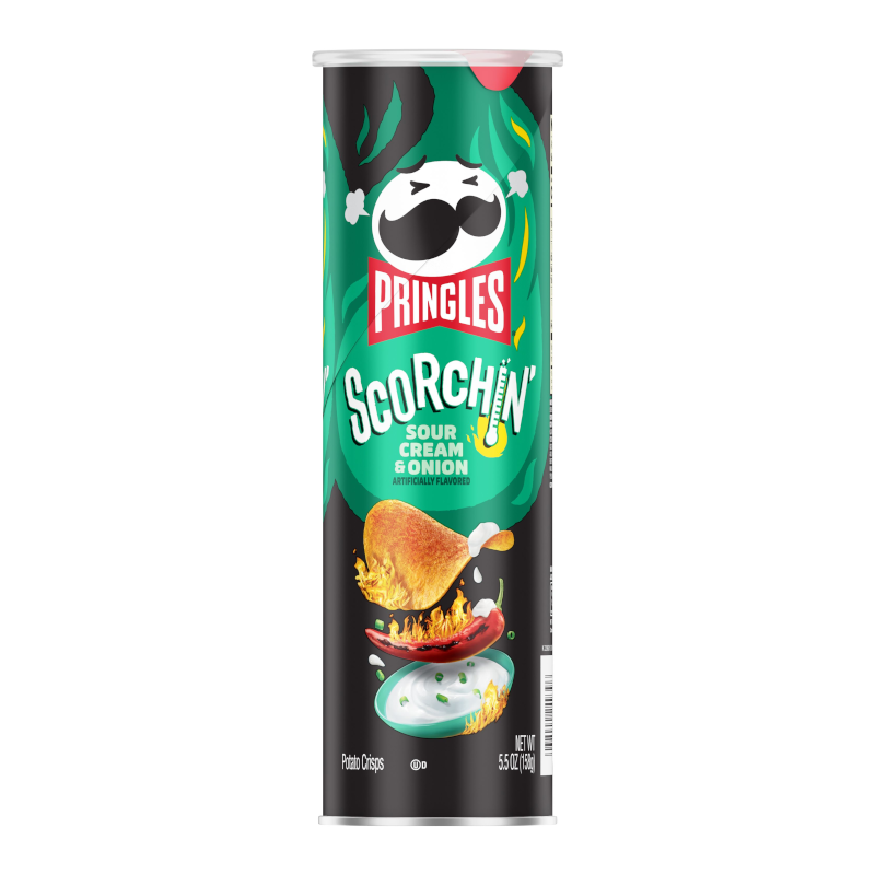Pringles: Scorchin' Sour Cream & Onion (5.5oz)