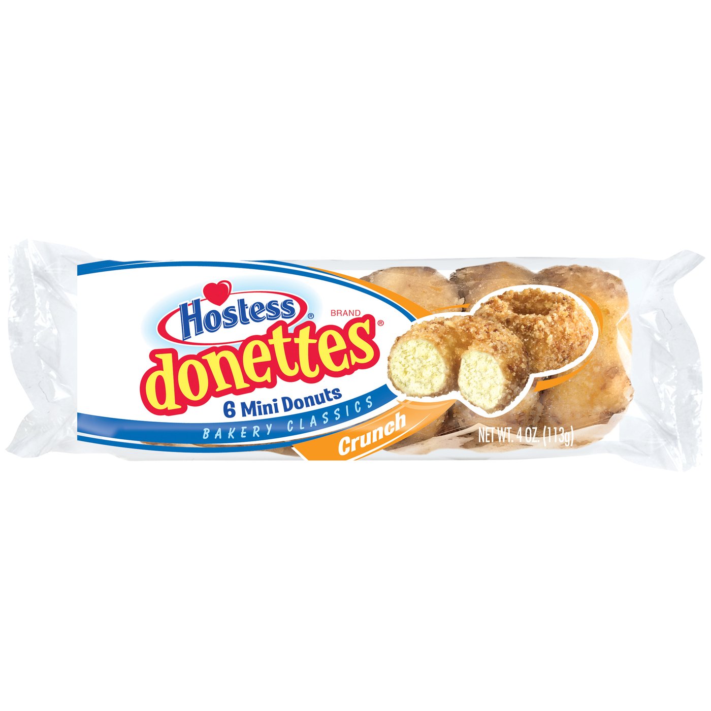 Hostess Crunch Donettes (4oz) - A Taste of the States