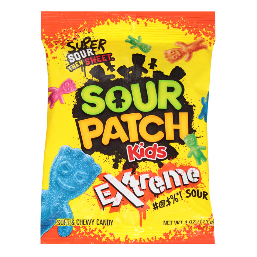 Sour Patch Kids Extreme Peg Bag (4oz) - A Taste of the States
